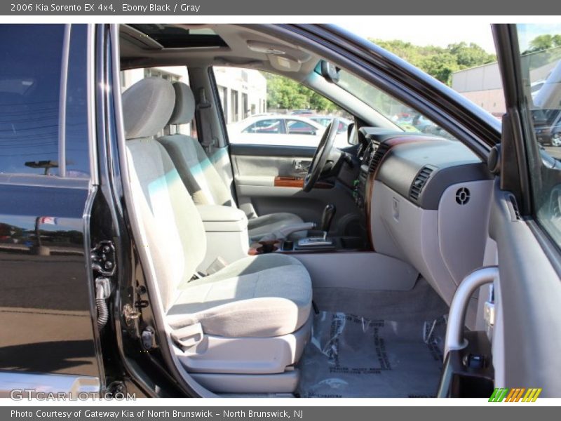 Ebony Black / Gray 2006 Kia Sorento EX 4x4
