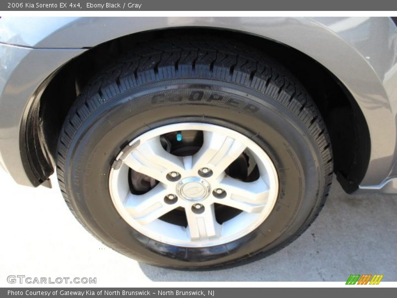 Ebony Black / Gray 2006 Kia Sorento EX 4x4