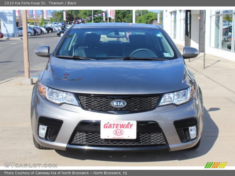 Titanium / Black 2010 Kia Forte Koup SX