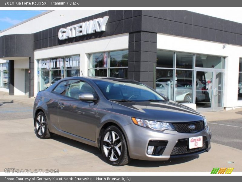 Titanium / Black 2010 Kia Forte Koup SX