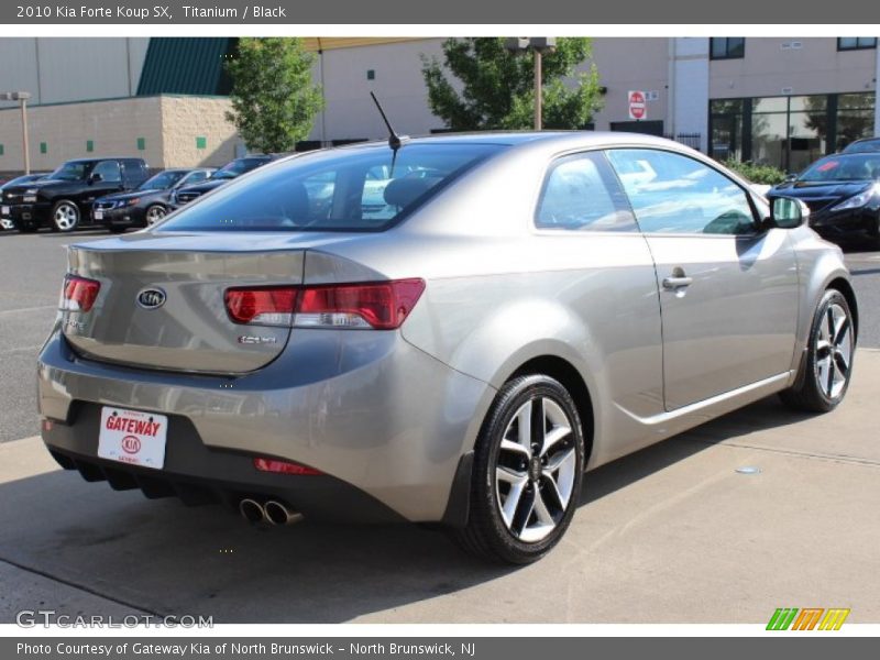 Titanium / Black 2010 Kia Forte Koup SX