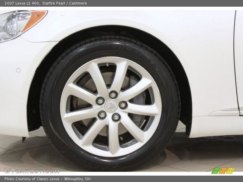Starfire Pearl / Cashmere 2007 Lexus LS 460