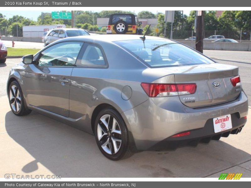 Titanium / Black 2010 Kia Forte Koup SX