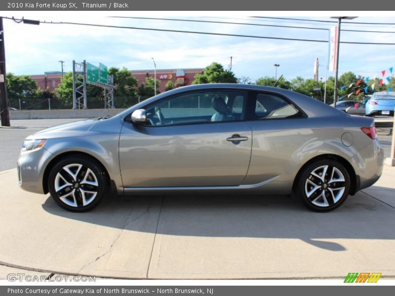 Titanium / Black 2010 Kia Forte Koup SX