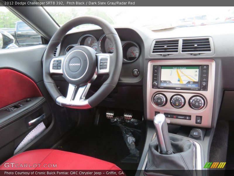 Dashboard of 2012 Challenger SRT8 392