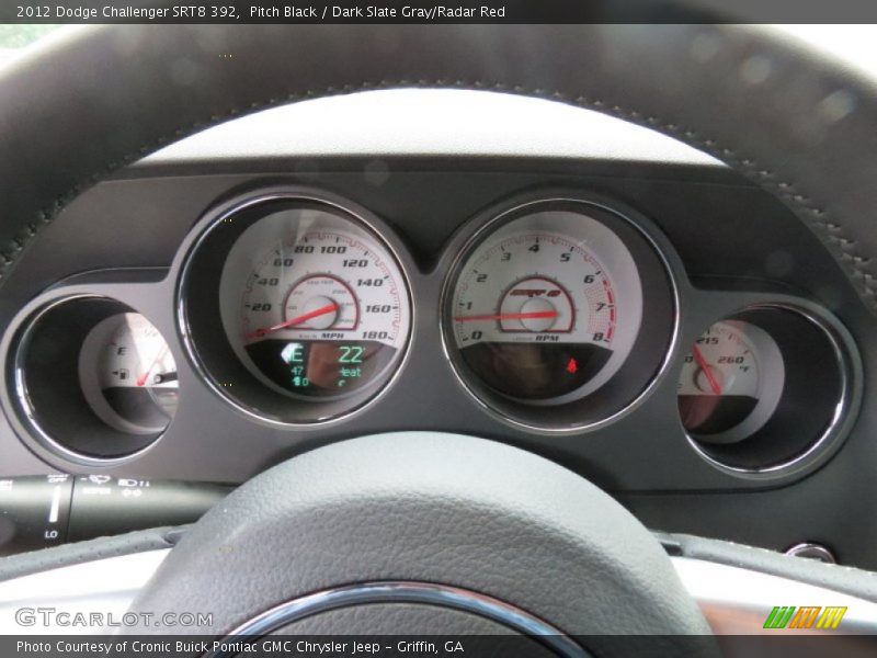  2012 Challenger SRT8 392 SRT8 392 Gauges