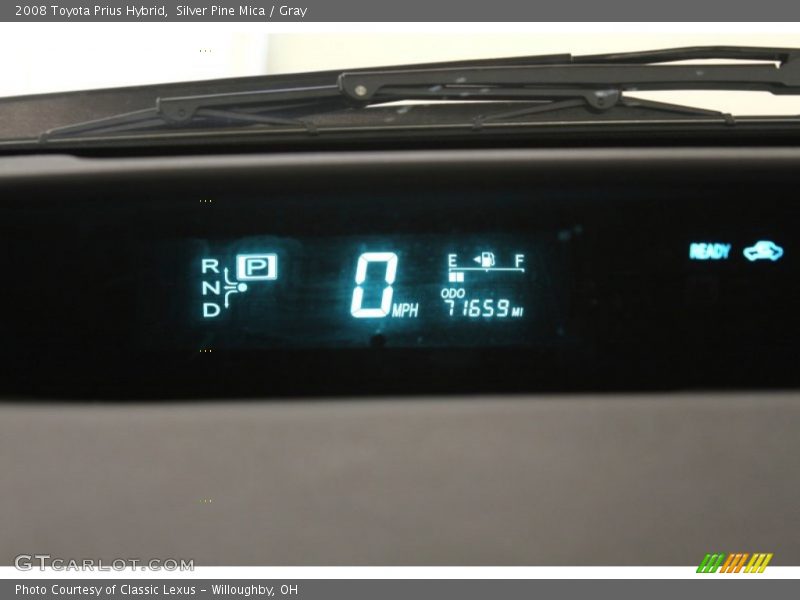 Silver Pine Mica / Gray 2008 Toyota Prius Hybrid