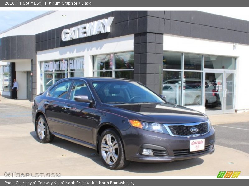 Platinum Graphite / Black 2010 Kia Optima SX