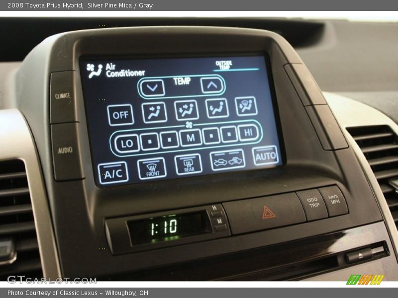 Silver Pine Mica / Gray 2008 Toyota Prius Hybrid