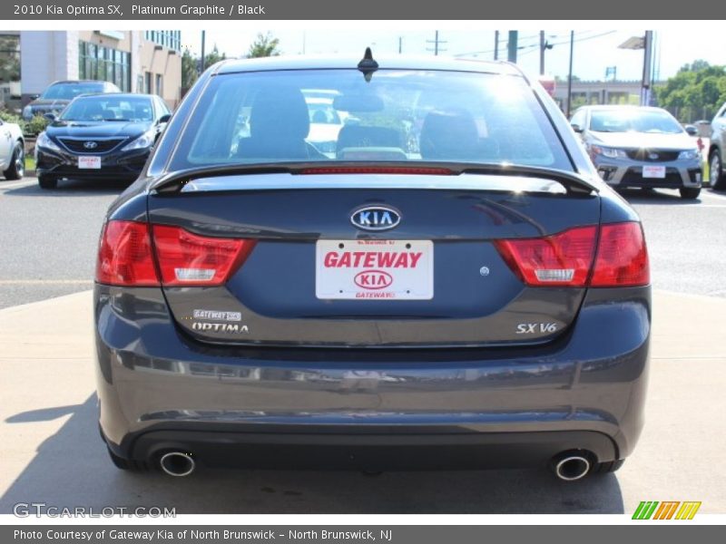 Platinum Graphite / Black 2010 Kia Optima SX