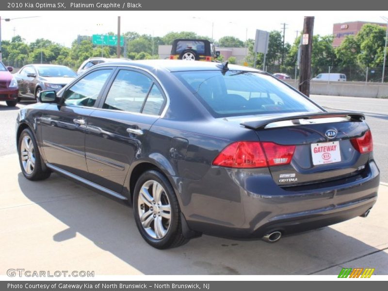 Platinum Graphite / Black 2010 Kia Optima SX