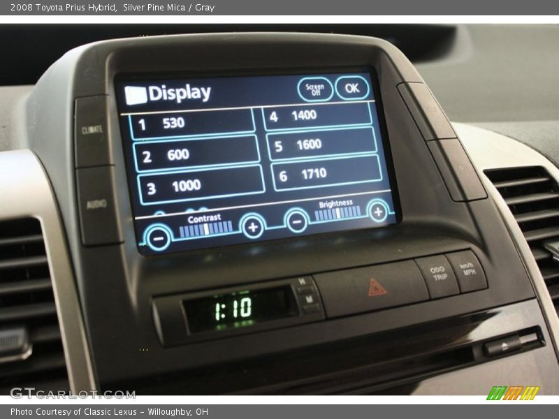 Silver Pine Mica / Gray 2008 Toyota Prius Hybrid