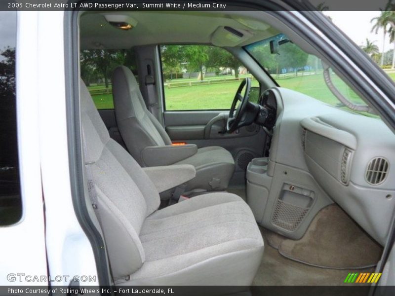  2005 Astro LT AWD Passenger Van Medium Gray Interior