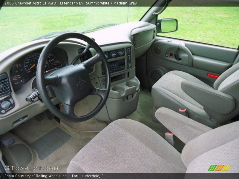 Medium Gray Interior - 2005 Astro LT AWD Passenger Van 