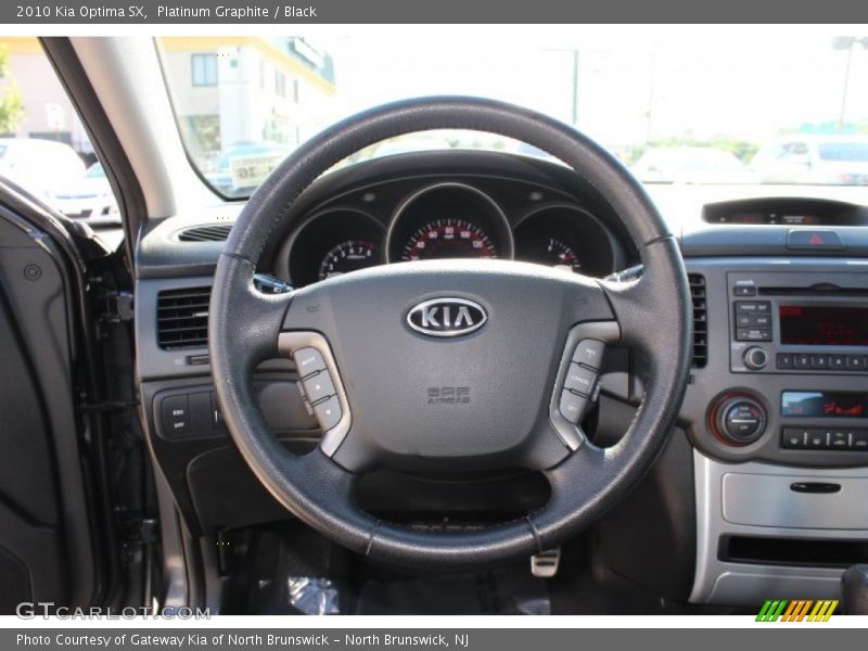 Platinum Graphite / Black 2010 Kia Optima SX