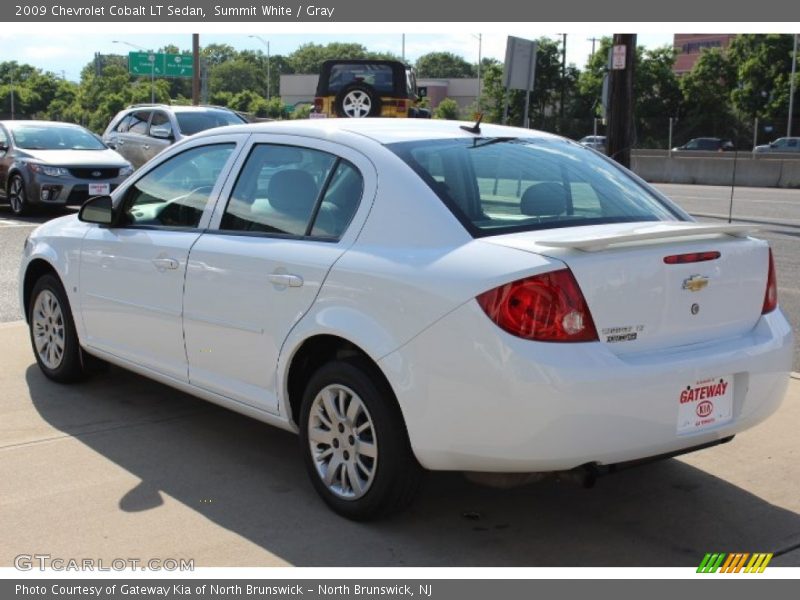 Summit White / Gray 2009 Chevrolet Cobalt LT Sedan