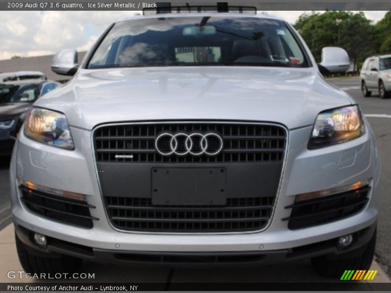 Ice Silver Metallic / Black 2009 Audi Q7 3.6 quattro