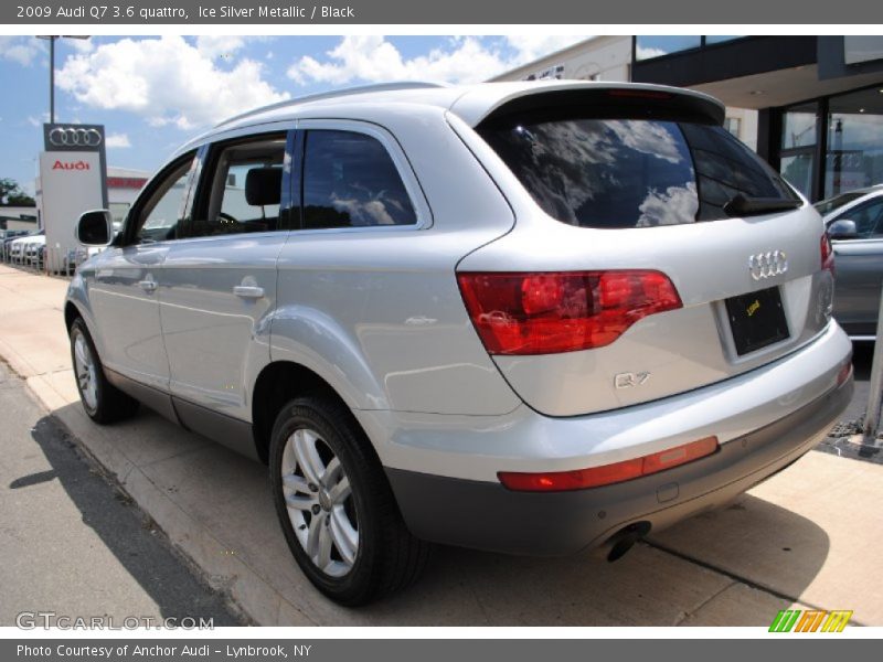 Ice Silver Metallic / Black 2009 Audi Q7 3.6 quattro