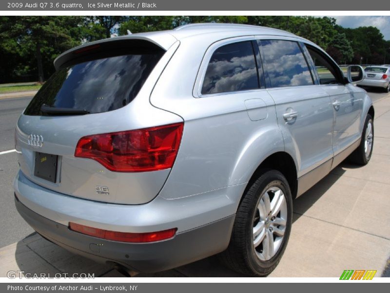 Ice Silver Metallic / Black 2009 Audi Q7 3.6 quattro