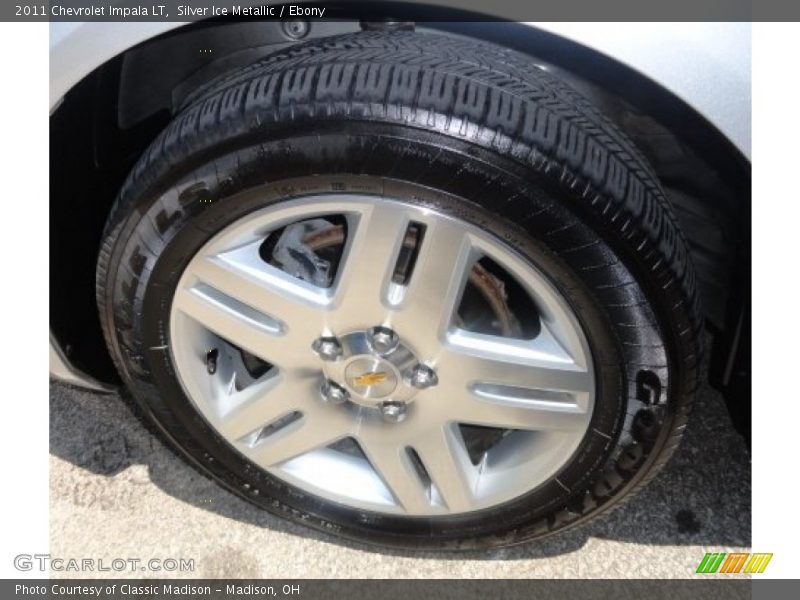 Silver Ice Metallic / Ebony 2011 Chevrolet Impala LT