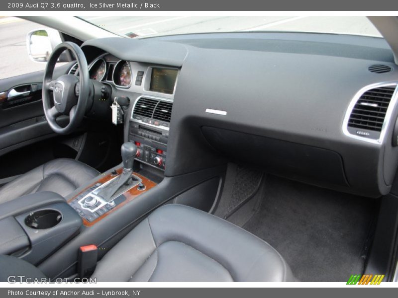 Ice Silver Metallic / Black 2009 Audi Q7 3.6 quattro