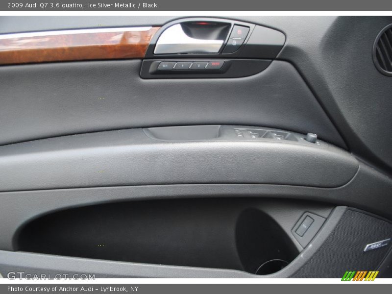 Ice Silver Metallic / Black 2009 Audi Q7 3.6 quattro