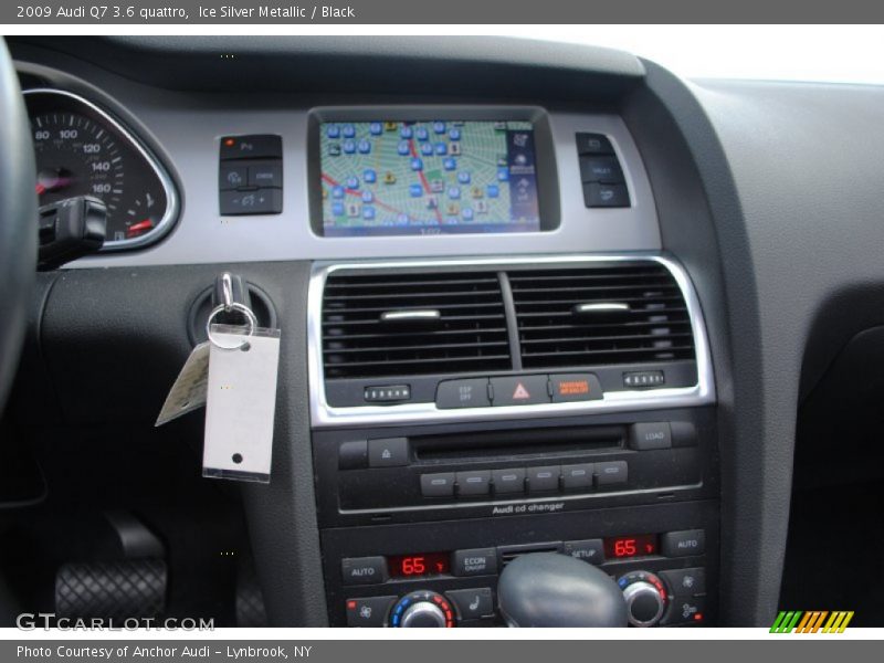 Ice Silver Metallic / Black 2009 Audi Q7 3.6 quattro