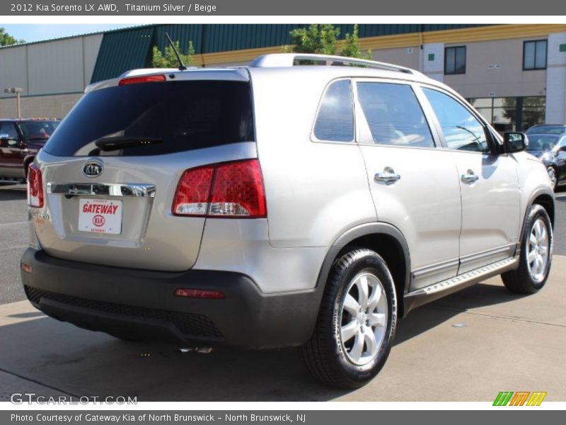 Titanium Silver / Beige 2012 Kia Sorento LX AWD