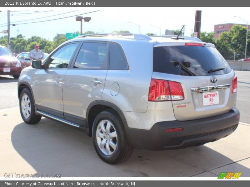 Titanium Silver / Beige 2012 Kia Sorento LX AWD