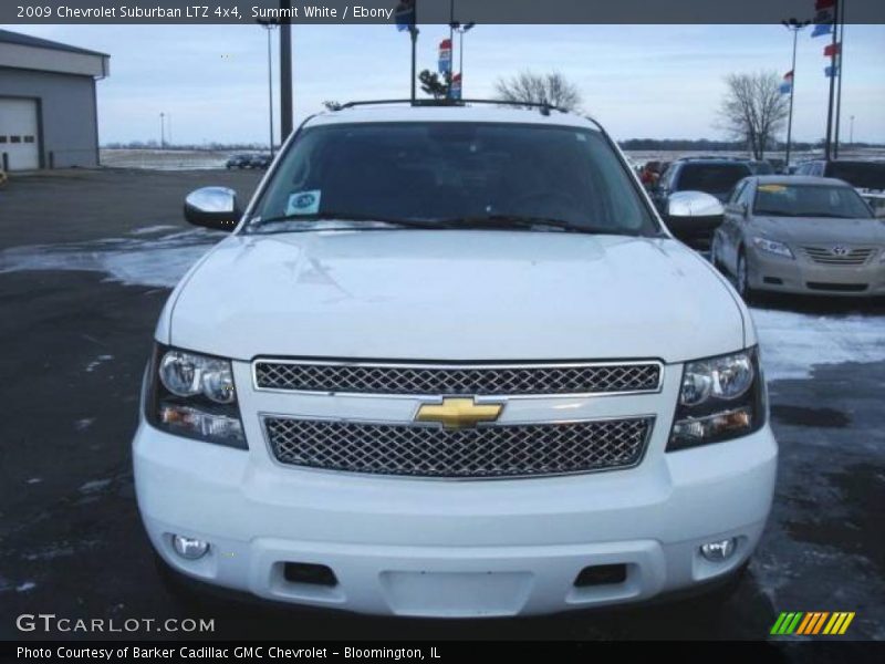 Summit White / Ebony 2009 Chevrolet Suburban LTZ 4x4