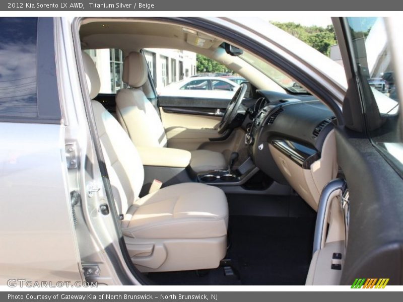 Titanium Silver / Beige 2012 Kia Sorento LX AWD