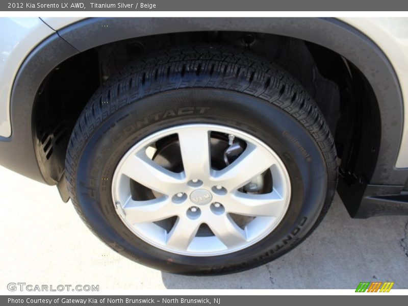 Titanium Silver / Beige 2012 Kia Sorento LX AWD