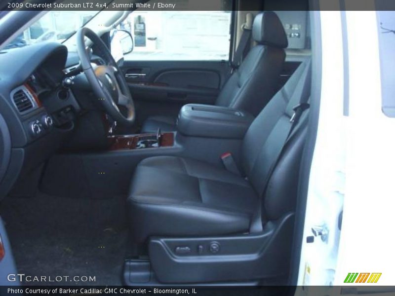 Summit White / Ebony 2009 Chevrolet Suburban LTZ 4x4
