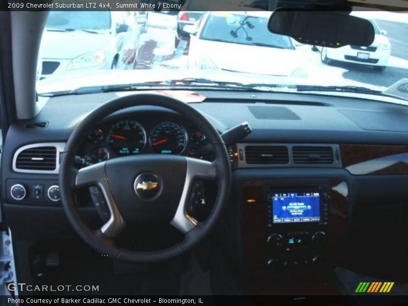 Summit White / Ebony 2009 Chevrolet Suburban LTZ 4x4