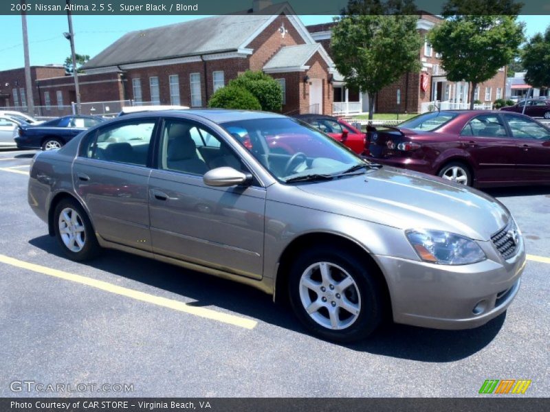 Super Black / Blond 2005 Nissan Altima 2.5 S