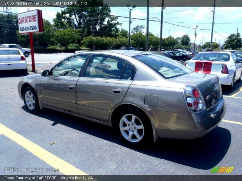 Super Black / Blond 2005 Nissan Altima 2.5 S