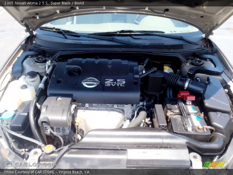 Super Black / Blond 2005 Nissan Altima 2.5 S