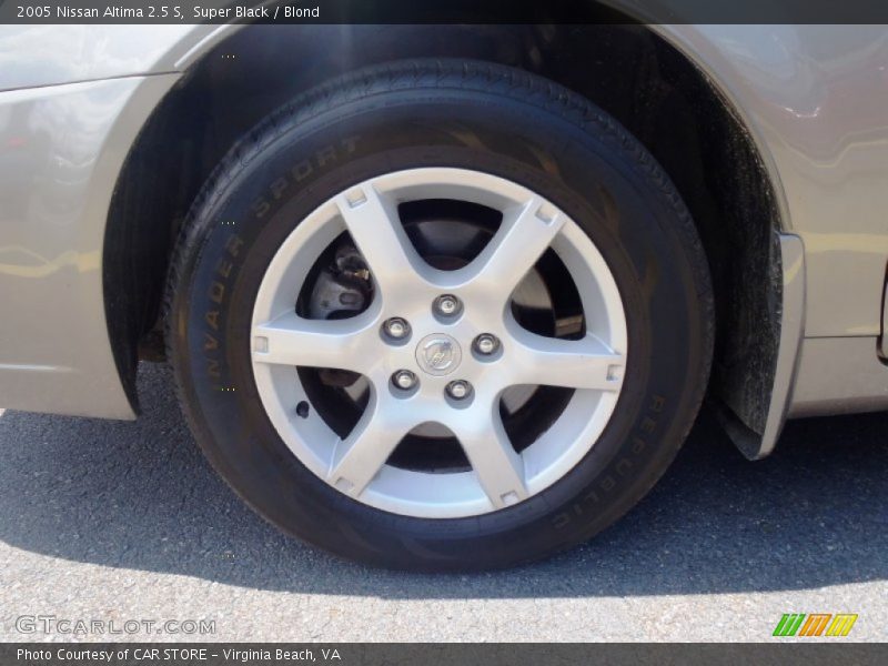 Super Black / Blond 2005 Nissan Altima 2.5 S