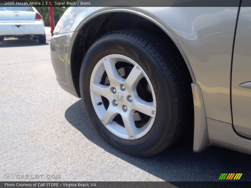 Super Black / Blond 2005 Nissan Altima 2.5 S