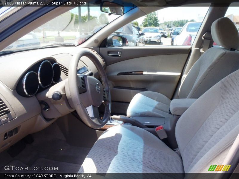 Super Black / Blond 2005 Nissan Altima 2.5 S