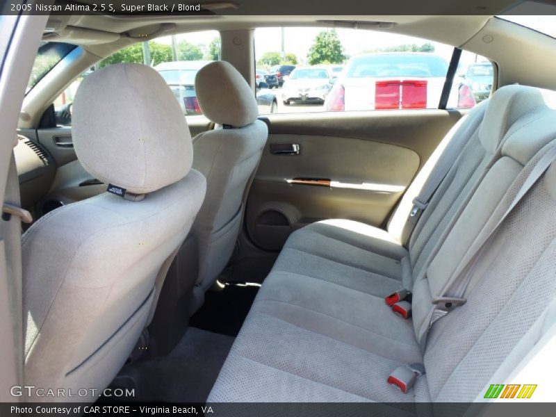 Super Black / Blond 2005 Nissan Altima 2.5 S