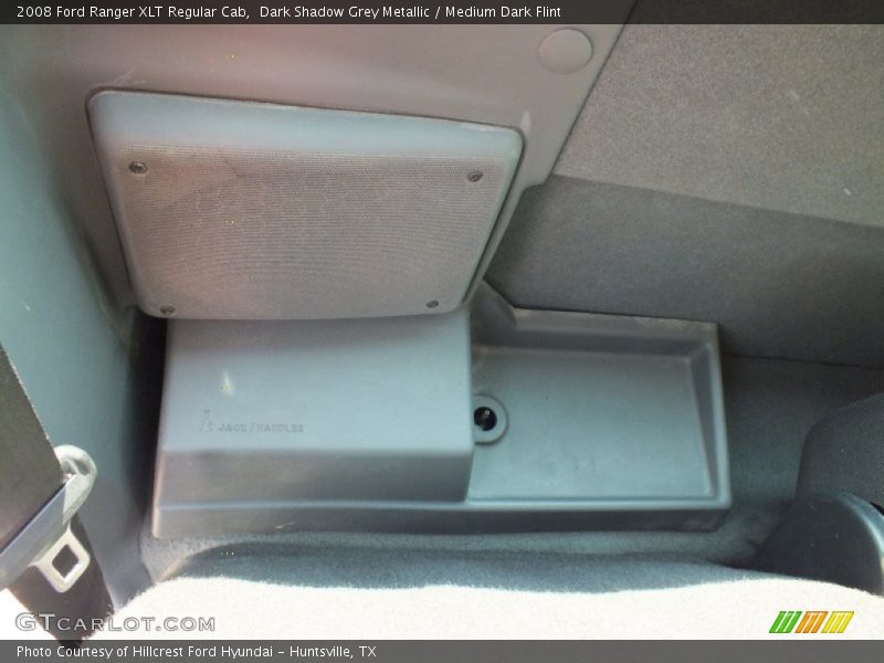 Dark Shadow Grey Metallic / Medium Dark Flint 2008 Ford Ranger XLT Regular Cab