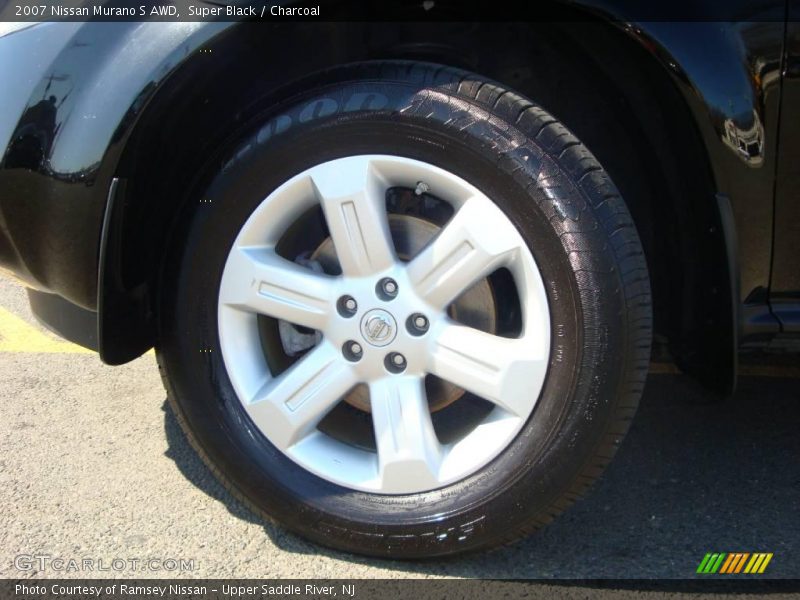 Super Black / Charcoal 2007 Nissan Murano S AWD