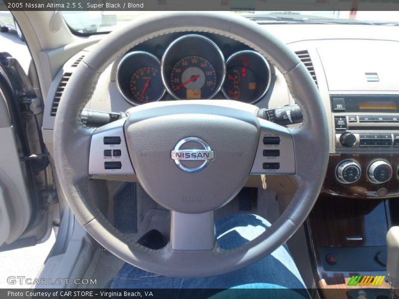 Super Black / Blond 2005 Nissan Altima 2.5 S