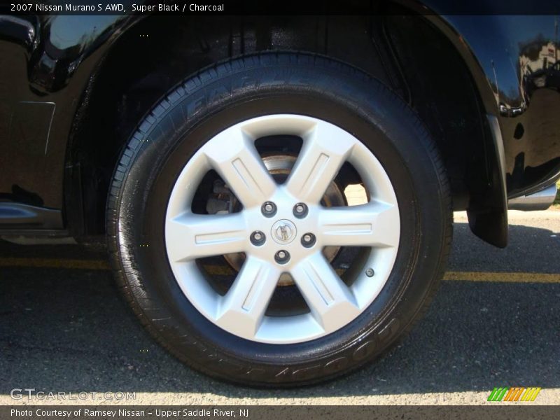 Super Black / Charcoal 2007 Nissan Murano S AWD