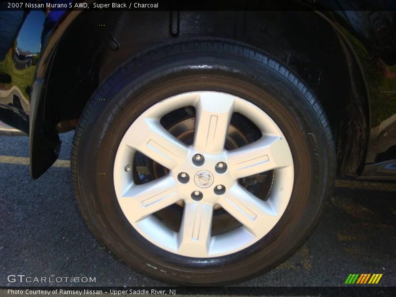 Super Black / Charcoal 2007 Nissan Murano S AWD