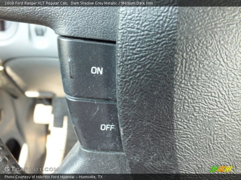 Dark Shadow Grey Metallic / Medium Dark Flint 2008 Ford Ranger XLT Regular Cab