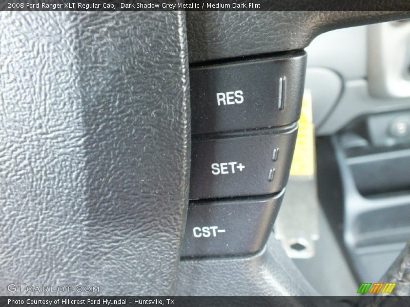 Dark Shadow Grey Metallic / Medium Dark Flint 2008 Ford Ranger XLT Regular Cab