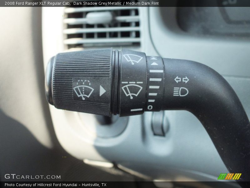 Dark Shadow Grey Metallic / Medium Dark Flint 2008 Ford Ranger XLT Regular Cab