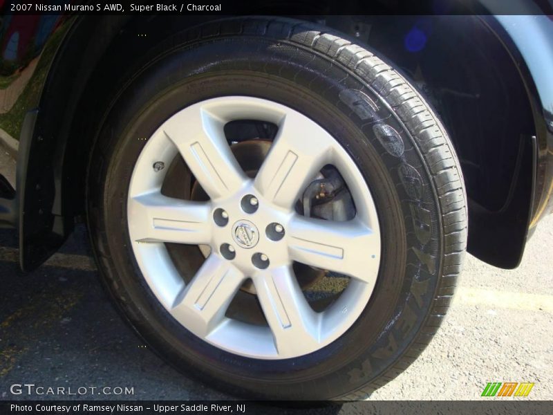 Super Black / Charcoal 2007 Nissan Murano S AWD